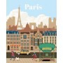 CreArt pictura pe numere pentru adulti Paris plin de culoare
